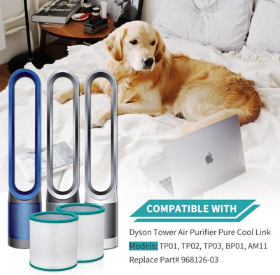 Replacement Filter Dyson Pure Cool Link Tower Tp02 Pack Air Filter
