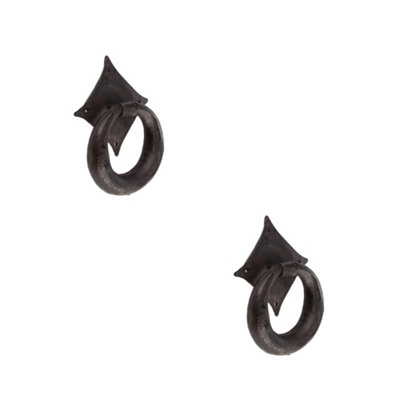 2 PACK Beeswax Ring Door Knockers - 105mm Elegant Design - External ...