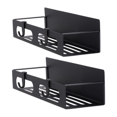 Magnetic Refrigerator Spice Rack Purple 4pc Mount