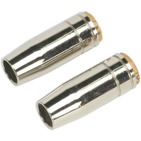2 PACK Conical Nozzles for MB25 & MB36 Welding Torches - MIG Welding Shroud