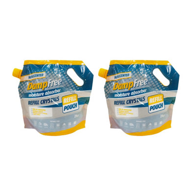 2 Pack Damp Free Refill Pouch 2kg (02641x2)