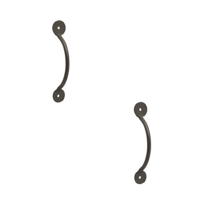 2 PACK Elegant Beeswax Bow Cabinet Handle - 138x38mm - Kitchen Drawer Pull Handle
