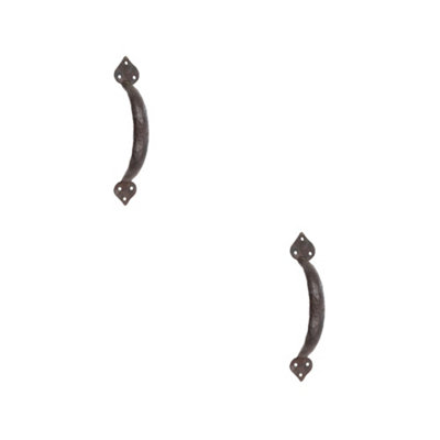 2 PACK Elegant Beeswax Tear Cabinet Handle 185x50mm for Stylish Interiors - Kitchen Drawer Pull Handle