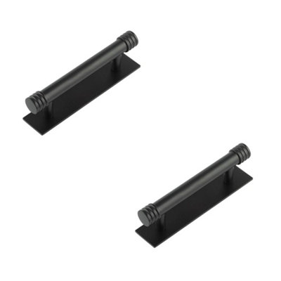 2 PACK Elegant Matt Black Cabinet Handle for Modern Interiors - Kitchen Drawer Pull Handle