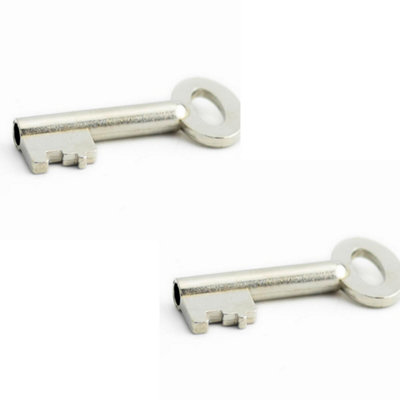 2 PACK Fire Brigade Locks: Durable Keys for FB Padlocks