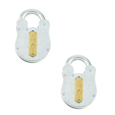2 PACK High-Quality FB Padlocks for Ultimate Security