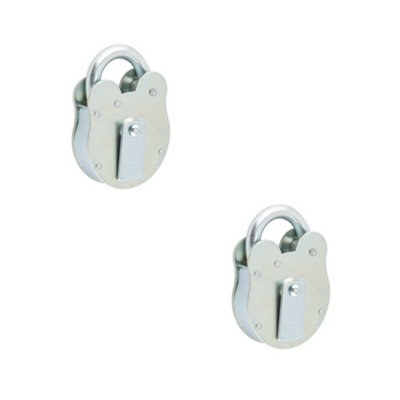 2 PACK High-Security Fire Brigade FB Padlocks for Ultimate Protection