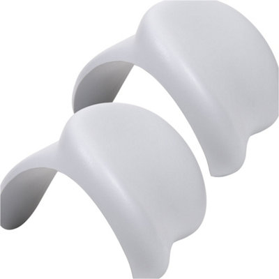 2 PACK Hot Tub & Spa Comfort Headrest - Clip On Portable Pool Pillow ...