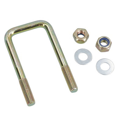 M10 40mm X 122mm U-Bolt / N-Bolt Stainless Steel Marine Grade Boat Trailer 8 Pack