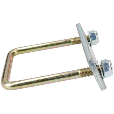M10 90MM Stainless Steel U Bolts With Hex Nuts | SecureFix
