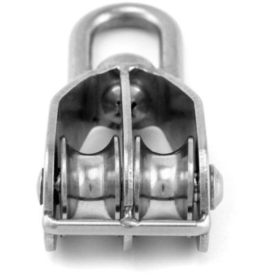 Hillman 1-in Double Rope Swivel Eye Pulley (5-Pack) at