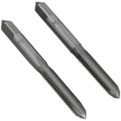 2 PACK - M6 x 1mm Taper & Plug Tap Set - Premium Steel - Socket ...