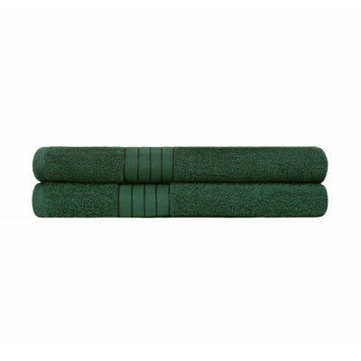 2 Pack of 100% Cotton Luxury Bath Sheet Bathroom Towel