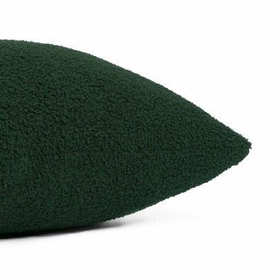 2 Pack of Boucle Teddy Fleece Cushion Covers - 3