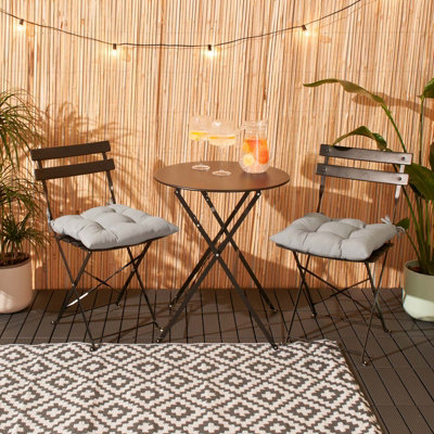 2 Pack of Water Resistant Cushion Seat Pads Outdoor - 3