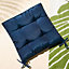 2 Pack of Water Resistant Cushion Seat Pads Outdoor