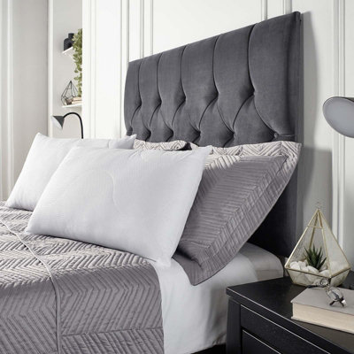 2 Pack Pillows Waffle Embossed Hotel Quality Filled Plump