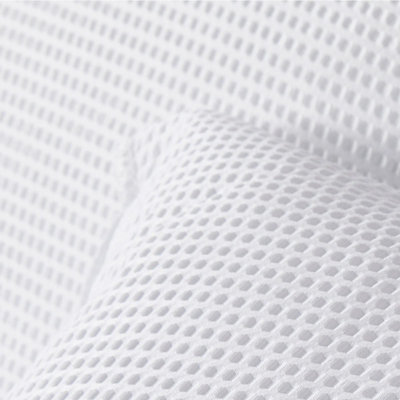 2 Pack Pillows Waffle Embossed Hotel Quality Filled Plump - 5