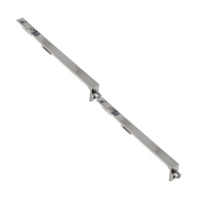 2 PACK Polished Stainless Steel Lever Action Flushbolts for Secure Double Doors