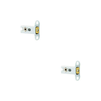 2 PACK Premium Heavy Duty Tubular Deadbolts - 64mm Security Solution - Door Bolt