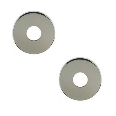 2 PACK Premium Polished Stainless Steel Concealed Roses for 22mm Pull Handle - Door Handle