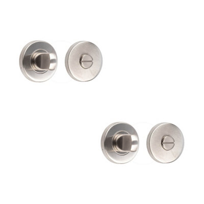 2 PACK Premium Stainless Steel Turn & Release Locks for Enhanced Door ...