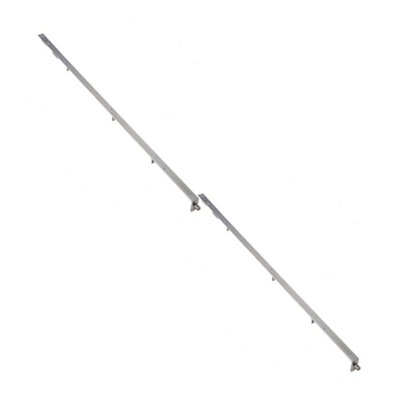 2 PACK Satin Stainless Steel Lever Action Flushbolts Square 914x20mm for Double Doors