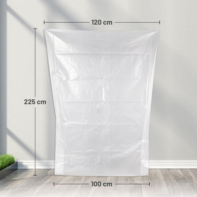 2 Pack Single Mattress Bag Waterproof and Tear-Resistant Protector for Moving and Storage