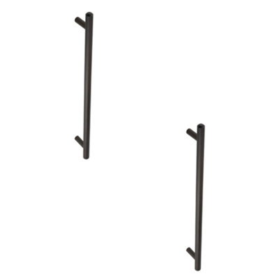 2 PACK Stylish 425mm Dark Bronze Pull Handle for Modern Homes - Door Handle