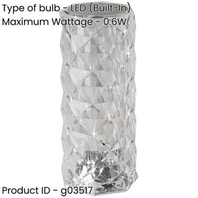 2 PACK Stylish Modern Transparent LED Pendant Light for Home Ceiling Decor