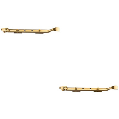 2 PACK - Victorian Casement Window Stay Handle & 2 Pins - 300mm Length ...