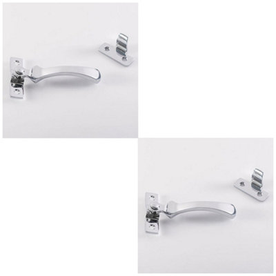 2 PACK - Victorian Wedge Pattern Casement Window Fastener 57 x 13mm ...