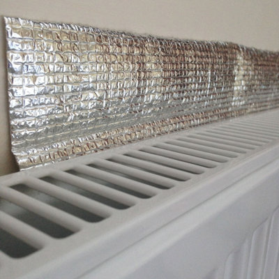 2 Pack  - Yuzet 60cm x 5m Radiator Heat Reflective Insulating Foil Energy Saving