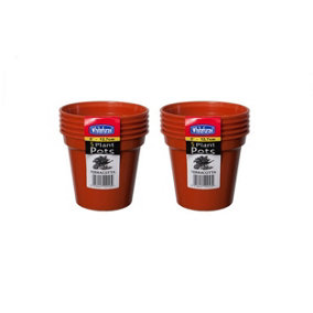 2 Packs of 5 Whitefurze 12.7cm Seed Pots