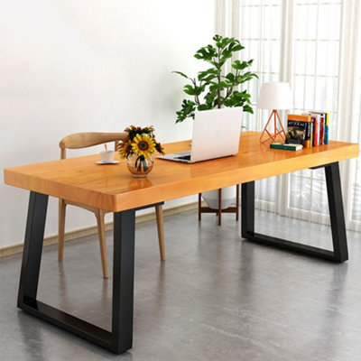 Trapezoid coffee table deals legs