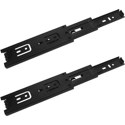 2 Pcs Drawer Slides 150mm Drawer Slides 3Fold Telescopic Drawer Slide ...