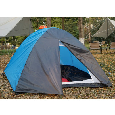 2 Person Camping Starter Set 2 x sleeping bags 2 x Mats 1 x Tent 1 x Lantern - 8