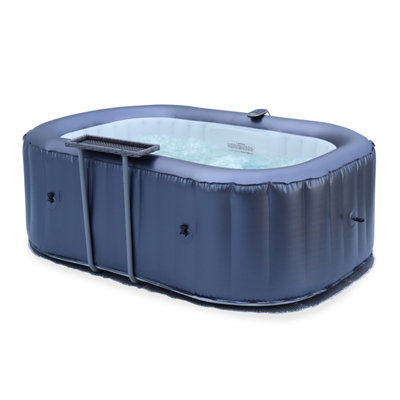 2person premium inflatable hot tub MSpa side table heatretaining