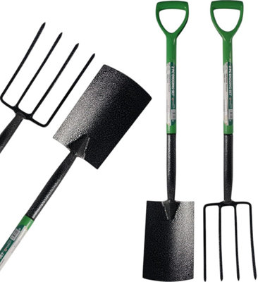 2-Piece Carbon Steel Digging Tool Set