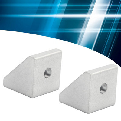 2-Piece Right-Angled Triangle Corner Gusset Bracket 15x15mm(Model 320400010001)