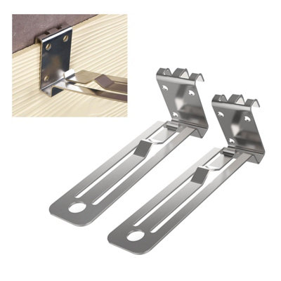 2-Piece Sliding Mounting Gauge Tool for Home Installation,5/16in Overlap Board