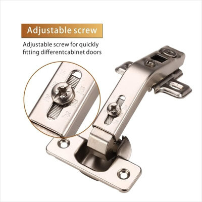 2 Pieces Cupboard Door Hinge Pot Hinges 35mm Pot Hinge Angle Stopper ...