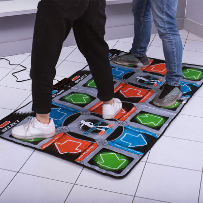 2 Player Plug and Play Retro Dance Mat