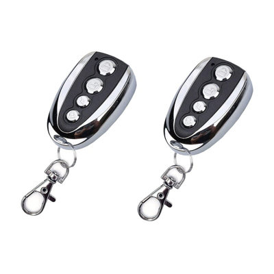 2 Portable Garage Door Remote Controls 433MHz Compatible with Nice ...
