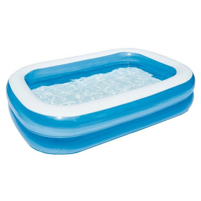 2-Ring Family Inflatable Pool for Outdoor Summer