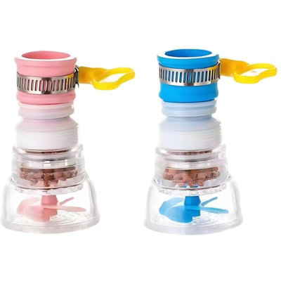 2 rotatable antisplash faucet nozzles, faucet water saving device ...