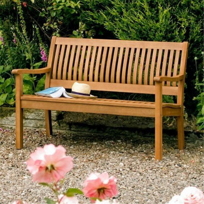 2 Seater Deluxe Willington Garden Bench DIY at B&Q