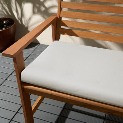 2 Seater Foam Bench Pad with Zip Waterproof Cover - 3