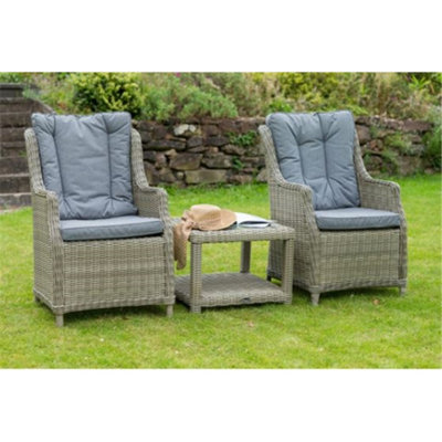 Rattan 2 seater companion set hot sale