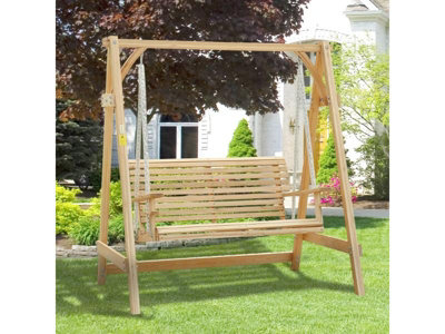 2 seater garden swing seat b&q sale